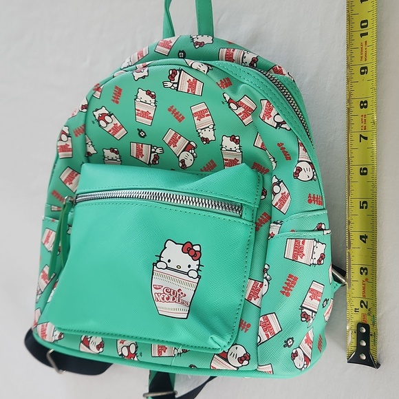Hello Kitty X Nissin Cup Noodles Mini Allover Print Backpack | Hot Topic - Picture 15 of 16